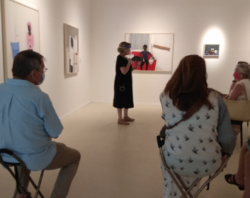 Tour of the museum’s exhibitions guided by Aya Lurie