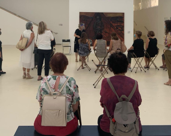 Tour of the museum’s exhibitions guided by Aya Lurie