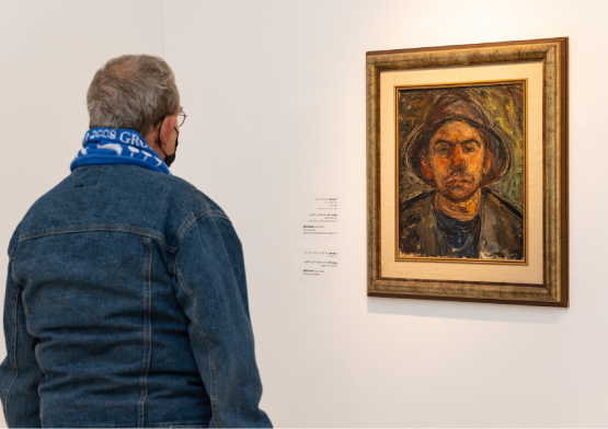 שיח גלריה בתערוכה אהרון אבני: בסטודיו ובסטודיה